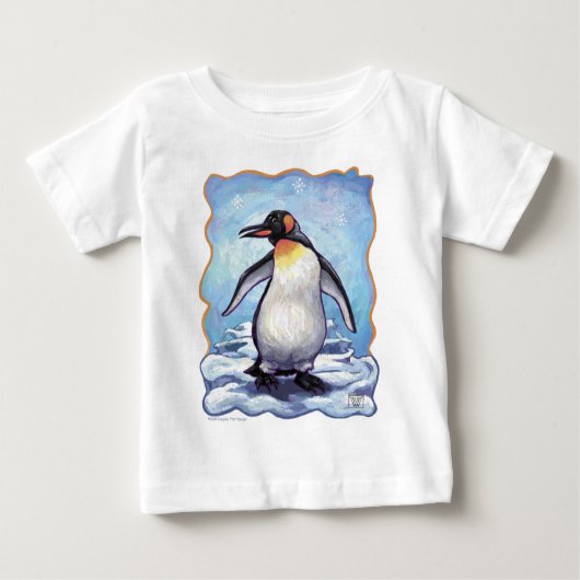 ペンギンTシャツ ベビーTシャツ (正面)