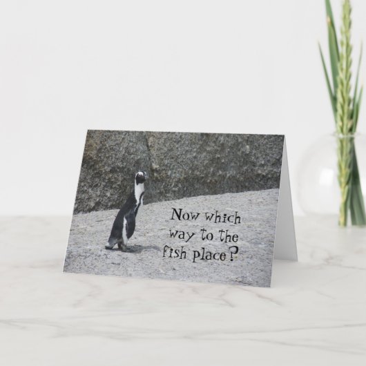 ペンギ失ったン カード (正面)