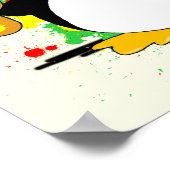 ペンギ絵画ン ポスター (角)