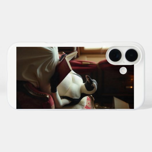 ペンギ読ンの本 Case-Mate iPhoneケース (裏面 (横))