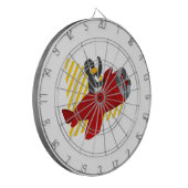 ペンギ飛んでいるンのダーツ盤 ダーツボード (正面左)