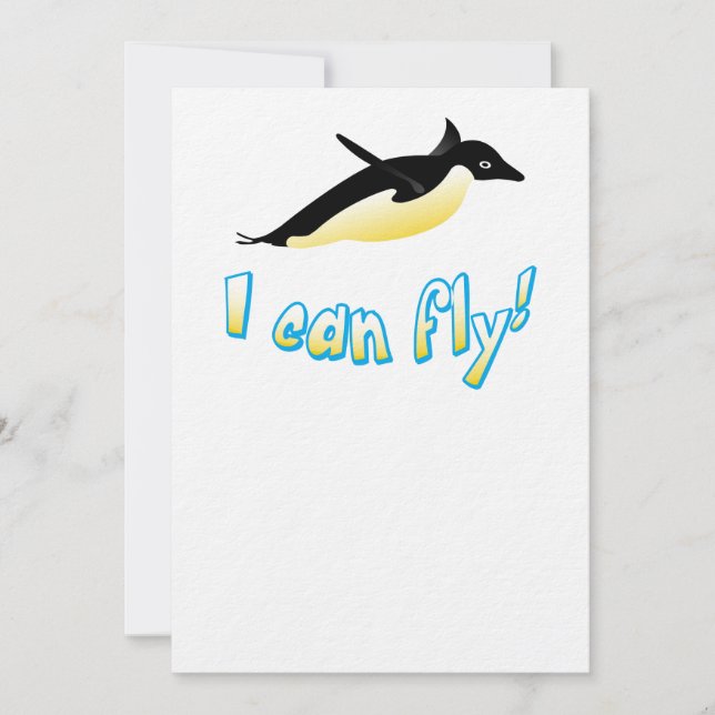 ペンギ飛んでいるン (正面)