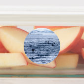 ペンギ飛んでいるン ラベル (貼付)