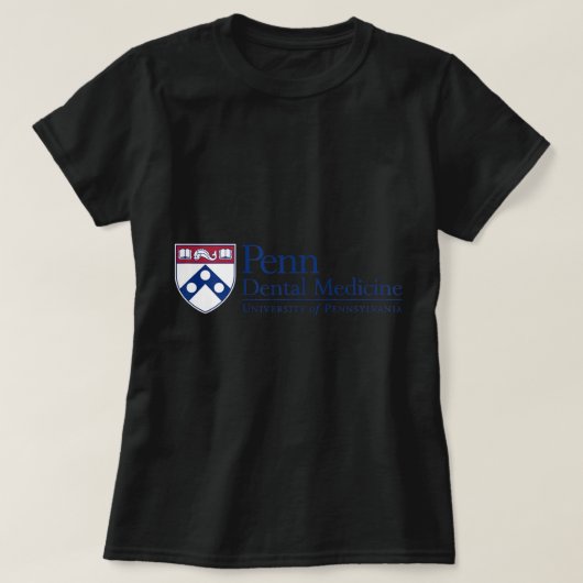 ペンクカーズアパレルデンタルスクール Tシャツ (デザイン正面)