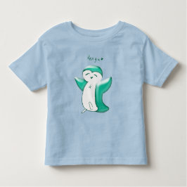 ペング ハッピー ペンギン（グリーン） 幼児用Tシャツ トドラーTシャツ