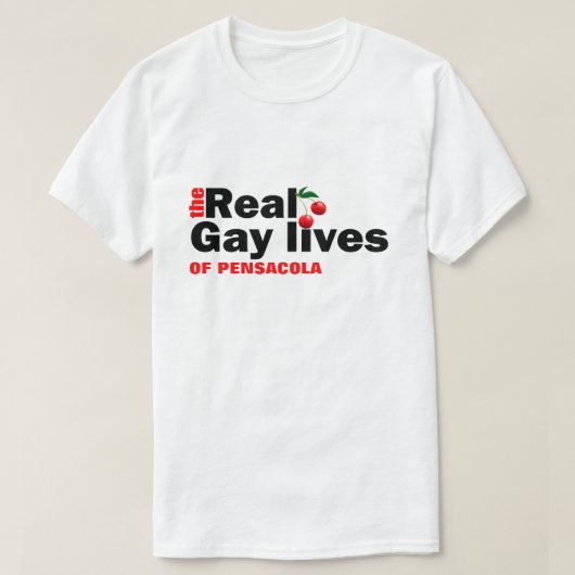 ペンサコーラゲイプライド Tシャツ (デザイン正面)