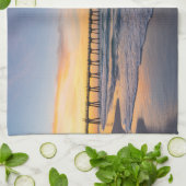 ペンサコーラショアリンサンライズキッチンタオル キッチンタオル (折り畳み)