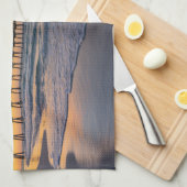 ペンサコーラショアリンサンライズキッチンタオル キッチンタオル (四つ折り)