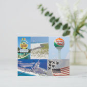 ペンサコーラビーチフロリダポストカード ポストカード (スタンド正面)