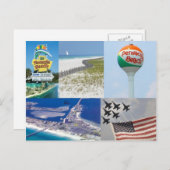 ペンサコーラビーチフロリダポストカード ポストカード (正面/裏面)