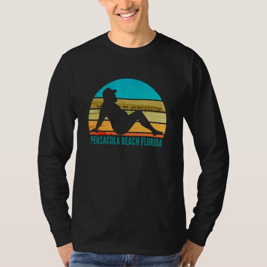 ペンサコーラビーチフロリダ脂肪を飲む2 Tシャツ (正面)