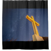 ペンサコーラビーチ シャワーカーテン (正面)