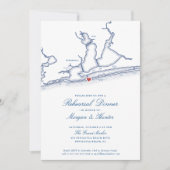 ペンサコーラビーチFLリハエレガントーサルディナー 招待状 (正面)