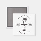 ペンサコーラビーチFL マグネット (正面/裏面)