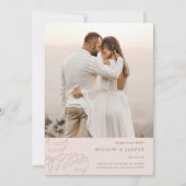 ペンサコーラフラット日付カードを保存 セーブザデート (正面)