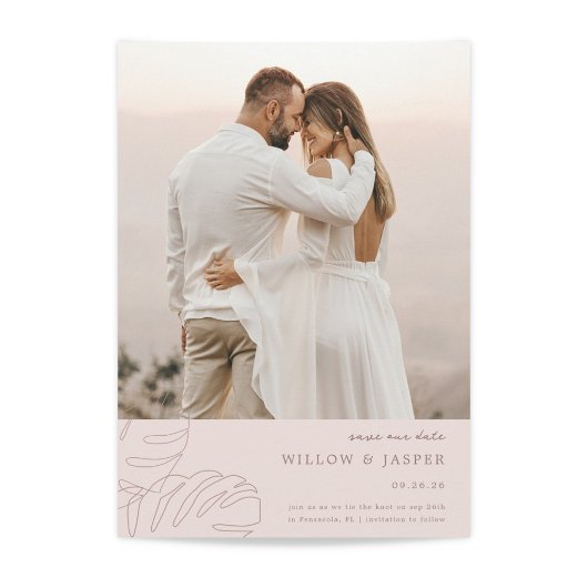 ペンサコーラフラット日付カードを保存 セーブザデート