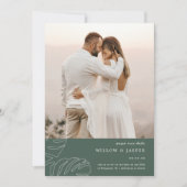 ペンサコーラフラット日付カードを保存 セーブザデート (正面)