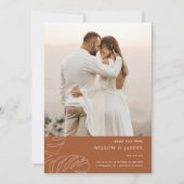 ペンサコーラフラット日付カードを保存 セーブザデート (正面)