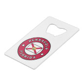 ペンサコーラフロリダ クレジットカード栓抜き (正面アングル)