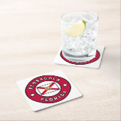 ペンサコーラフロリダ スクエアペーパーコースター (インサイチュ)