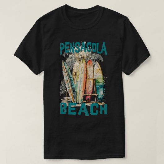 ペンサコーラフロリダ Tシャツ (デザイン正面)