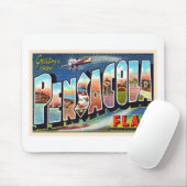 ペンサコーラフロリダFLヴィンテージラージレター マウスパッド (マウス)