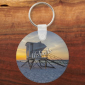 ペンサコーラライフガードステーションサンライズキーチェーン キーホルダー (正面)