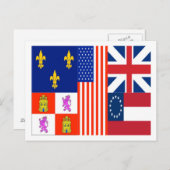 ペンサコーラ国旗 ポストカード (正面/裏面)