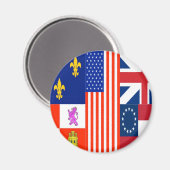 ペンサコーラ国旗 マグネット (正面/裏面)