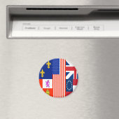ペンサコーラ国旗 マグネット (インサイチュ (食洗機))