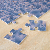 ペンサコーラ朝ライフガードスタンドと桟橋 ジグソーパズル (側面)