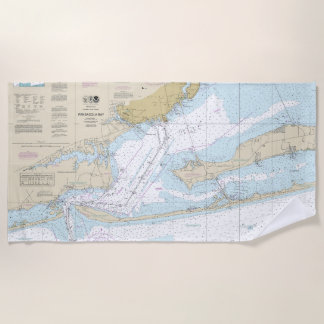 ペンサコーラ航海のベイ図11383 ビーチタオル