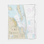 ペンサコーラ航海のベイ図11383 フリースブランケット (正面)