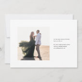 ペンサコ結婚ラの 招待状 (裏面)