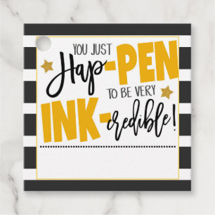 ペンサンキューギフトラベル フェイバータグ