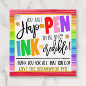 ペンサンキューギフトラベル フェイバータグ (正面)