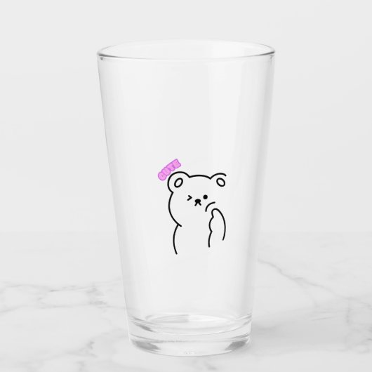 ペンシブパンダマグ タンブラーグラス (正面)