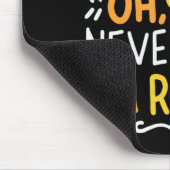 ペンション – 何時？あー退職したマウスPa マウスパッド (コーナー)