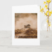 ペンショーモニュメントカード カード (黄色い花)