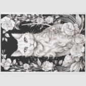 ペンシルアートキャット3デコページ紙 薄葉紙 (正面)