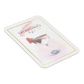 ペンシルアートスタイリッシュセントバレンタインデイカクテル マグネット (右側)