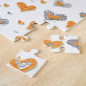 ペンシルアートハートパズル ジグソーパズル (側面)