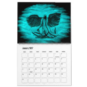 ペンシルアートバイクリシアートKSZP カレンダー (1月 2027)