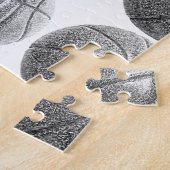 ペンシルエフェクトバスケットボール ジグソーパズル (側面)