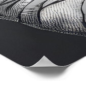 ペンシルスケッチのバイキング王 ポスター (角)