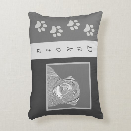 ペンシルチョコパーソナライズされたコレートラボのアクセント枕 アクセントクッション (正面(垂直))