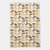 ペンシルバクラシックニアPAオランダアミッシュ食品皿 キッチンタオル (縦)