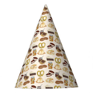 ペンシルバクラシックニアPAオランダアミッシュ食品皿 パーティーハット