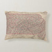 ペンシルバニアおよびニュージャージー2 アクセントクッション (裏面)