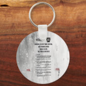 ペンシルバニアとニューヨーク中央鉄道合併 キーホルダー (正面)